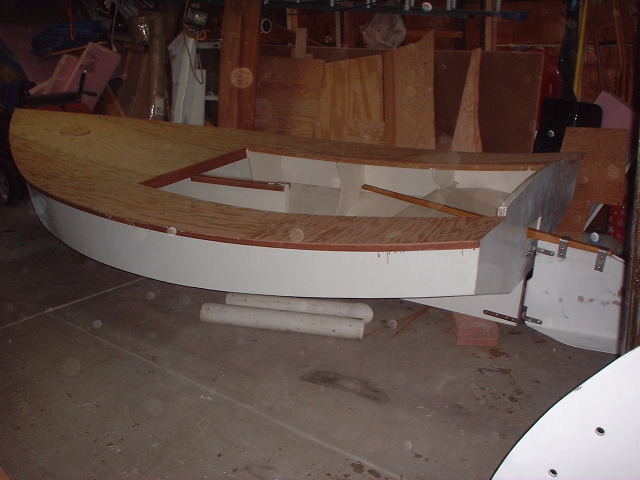 Hull w/deck - 7/7/2007