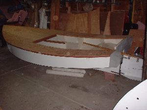 Hull w/deck - 7/7/2007