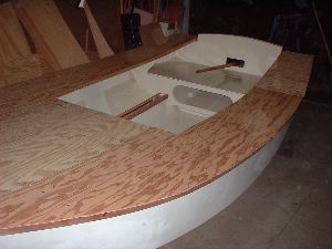 Hull and deck - 7/7/2007